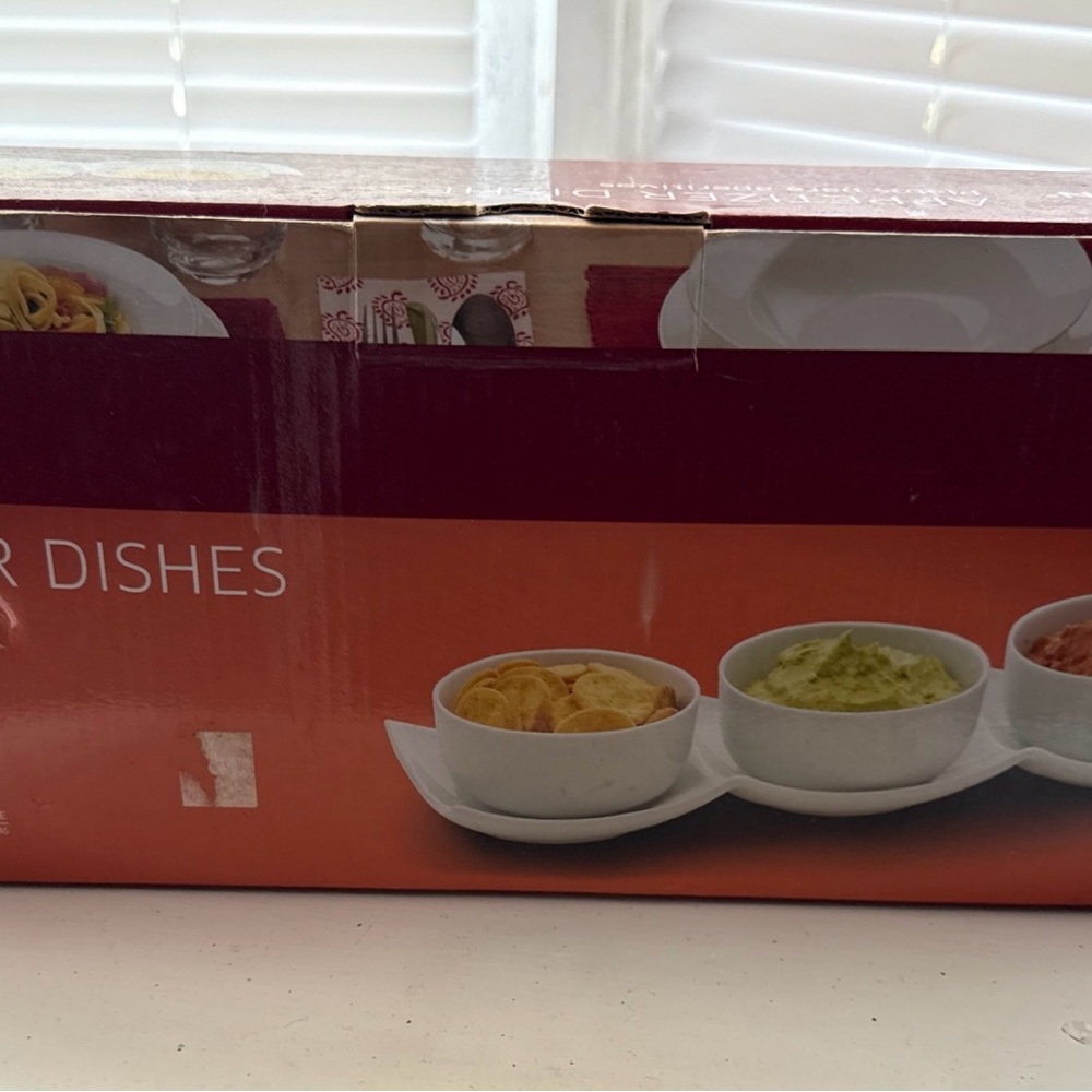 White Ceramic Serving Dishes Set